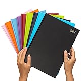 Kalender 2024 mit vollständig linierten Seiten, beginnt von Januar 2024 bis Dezember 2024