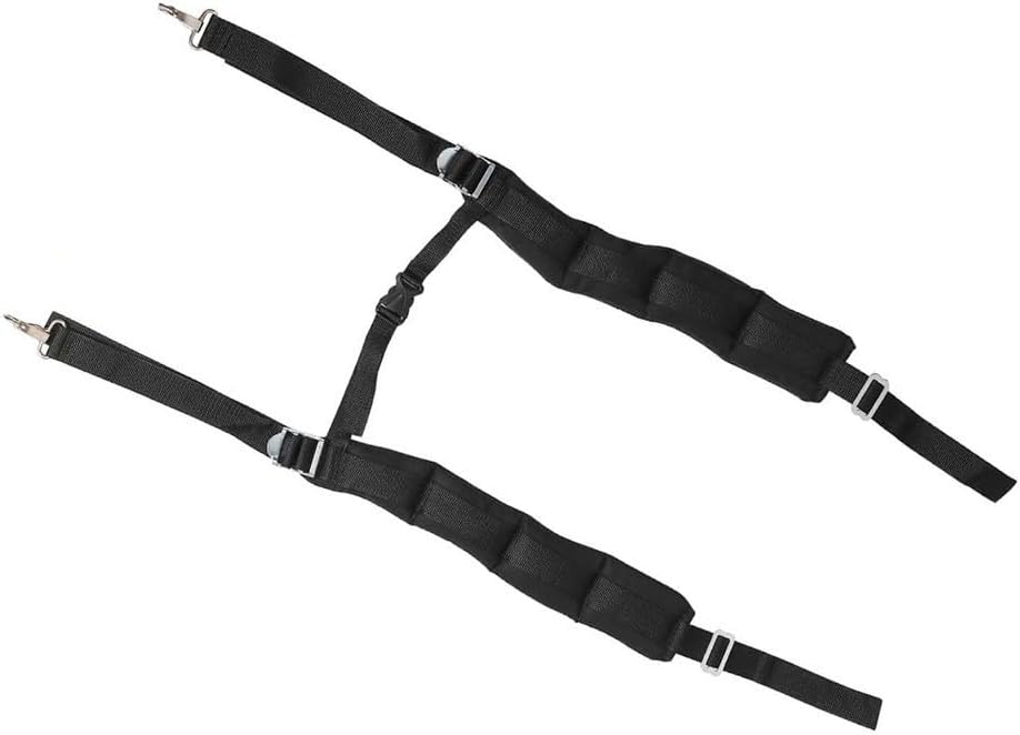 Backpack Sprayer Strap Assembly with Padded Shoulder Padding Chest Buckle and Compatible Hook System