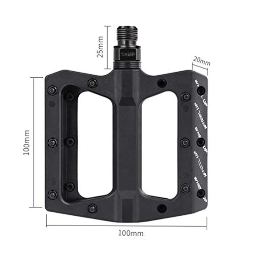 Foto von Mountainbike-Pedal, 1 Paar Rennräder Pedale Universal, Fahrrad-Ersatzteile, Bewegliche Und Schnelle Installation Fahrradpedale, Für Aluminium Plattform Pedale Leichten Rennrad