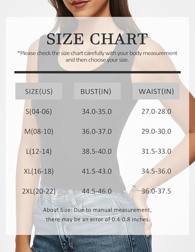 BESTPOEM Crop Tank Tops for Women Ribbed Wide Strap Scoop Neck Sleeveless Top Basic 2025 Summer Trendy Workout Tight Fitted Muscle Cropped T Shirts Balck X-Small Black