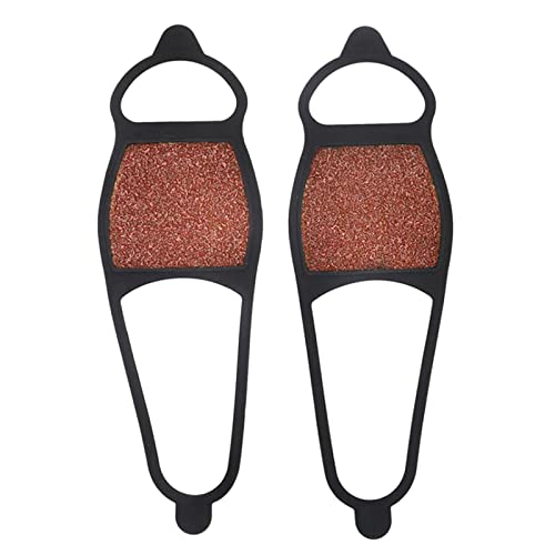 2Pcs Ice Snow Grips Winter Ice Grippers Snow Traction Cleats Crampons Spiker Ice Traction Slip Boot