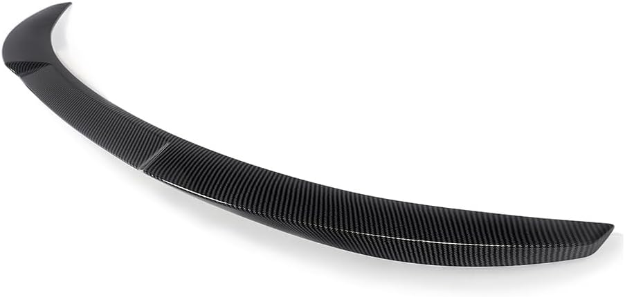 MIC Rear Trunk Spoiler Wing Compatible with F06 M6 2012-2018 (V Style-Carbon Fiber Style)