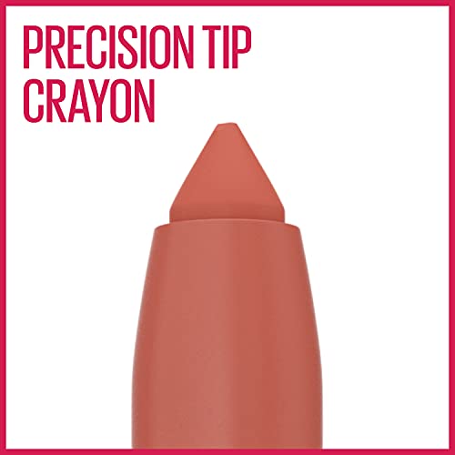 Maybelline New York Maybelline Super Stay Ink Crayon Matte Longwear Lipstick Makeup, Stop At Nothing, 0.04 Ounce, 160 Stop At Nothing, 0.04 Ounces (Pack Of 2) #TOP3