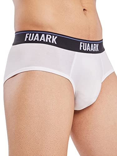 Image of FUAARK Men's Underwear Micro Modal Brief with Stretchy Fabric, Anti-Bacterial and Anti-Roll Waistband