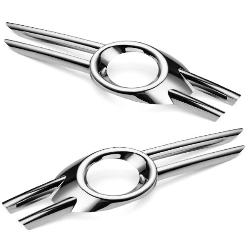 Custom New Look Chrome Fog Light Cover Set for 2009-Present Volkswagen Passat CC