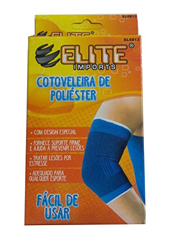 Cotoveleira poliéster para a prática de esportes Kit C 4