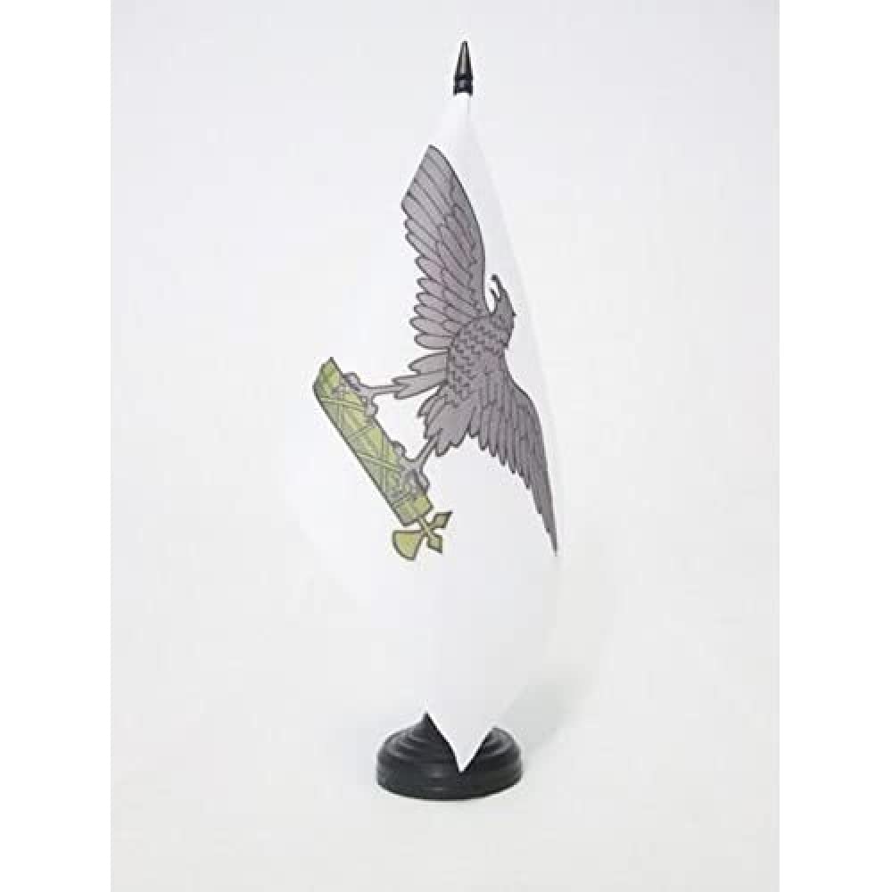 Bandiera Tavolo USA Navy 21x14cm - Base Plastica Nera