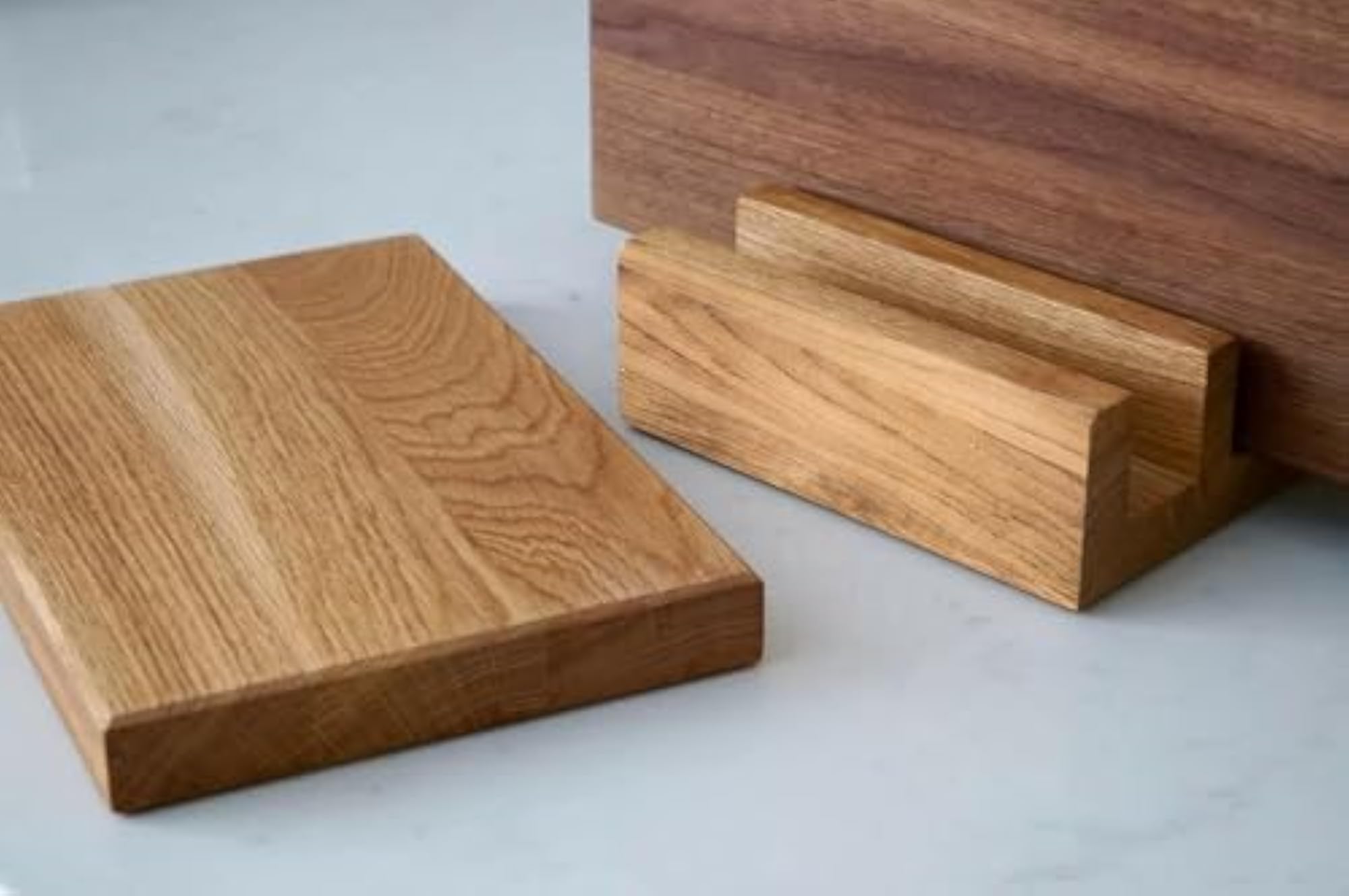 Premium Teak Wood Chopping Board Stand, Kitchen Organizer Rack