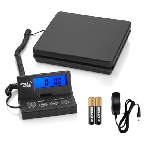 Smart Weigh Digital Shipping and Postal Weight Scale, 110 lbs x 0.1 oz, UPS USPS Post Office Scale