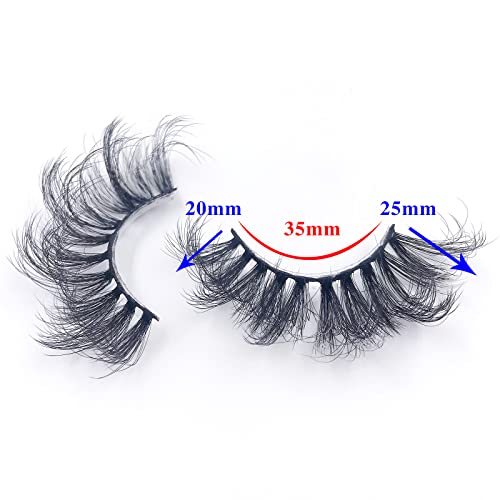 Goseek 25Mm 10 Pairs Colored Lashes White Color Eyelashes Russian Strip Lashes With Color Wispy Faux Mink Lashes Fluffy Long False Eyelashes Colored Eye Lashes Reusable Color Lashes Strips #TOP4