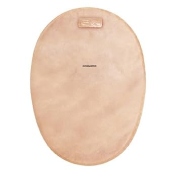 ConvaTec 416779 Esteem 8" Closed End Pouch, 2 Sided Comfort Panel, Filter, Tan, Medium, Pack of 30