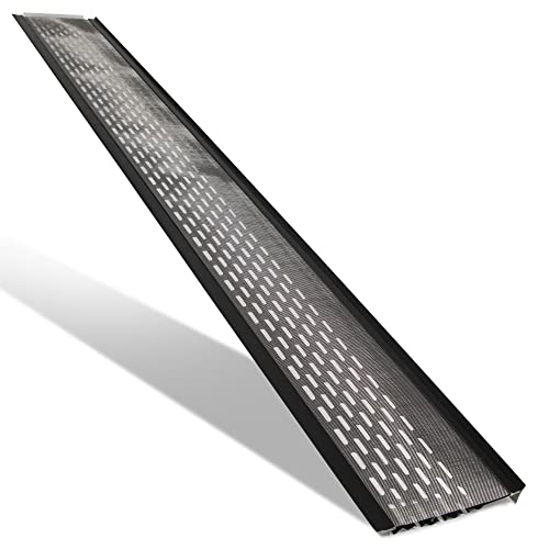 DIY 6”Leaf Protection|Sample|Stainless Steel mesh|Black Aluminum Gutter Covers|Contractor Grade|Gutter Guard from Manufacturer|Made in The USA