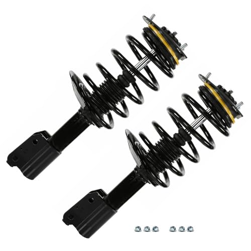 Image of Detroit Axle - 8pc Struts Sway Bars for 2006-2011 Chevrolet Impala 2007 2008 2009 2010, 4 Struts with Coil Spring 4 Stabilizer Sway Bar Links Front and Rear Replacement Suspension Kit