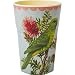 Produktbild Rice Latte Cup Melamine Two Tone with Vintage Parakeet Print Cream by Rice DK