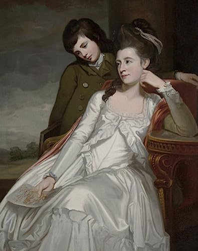 Affiches et Gravures George Romney pour un salon élégant - Toile décorative 60x90
