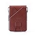 Dango Slim Minimalist Wallet for Men - RFID Blocking - Leather- Bifold, Whiskey Brown/Slate Grey