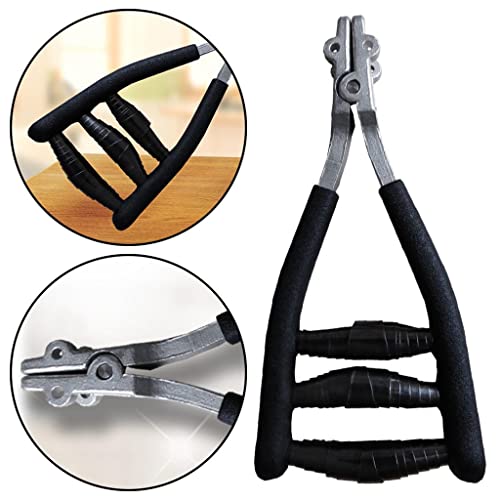 Amleso 3 Spring Starting Clamp, High Strength Badminton Clamp Tennis Stringing Clamp Racket Stringing Tool Sports Supplies #TOP2