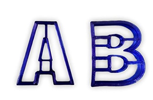 Cortador de galletas con letras en inglés