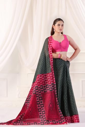 Image of TAMAIRA FASHION Mulmul Pure Cotton Saree For Woman |Office Wear Daily Wear Sarees For Women Without Blouse Piece(Available in 15 Colours)