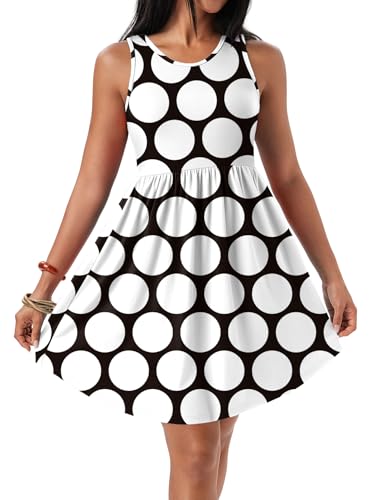 Image of HiMONE Vacation Dresses for Women 2025 Summer Dress Women's Casual Sundresses Casual Beach Petite Sun Dress XS-2XL