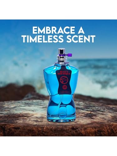 Image of AFLUXE 2PCS Valentine Milano /Sean Ultra Eau De Toilette for Men-Fresh,Romantic Scent Perfume for Men 3.4 Fl Oz Each Mens Cologne For All Skin Daily Used