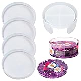 Adecuado para muchos usos: estos moldes para posavasos son ideales para fundir resina, resina epoxi, pero no para recubrir resina, puede agregar varios pigmentos en polvo, tinte de resina, tintas de resina para colorear la resina transparente. como tapete termoaislante, posavasos para bebidas, tapete para cuencos, soporte para macetas; También es bueno para la decoración de escritorio, decoración de paredes, decoración del hogar, etc.