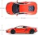 RASTAR 1/14 Scale Lamborghini Aventador LP700 Radio Remote Control Model Car R/C RTR (Orange)