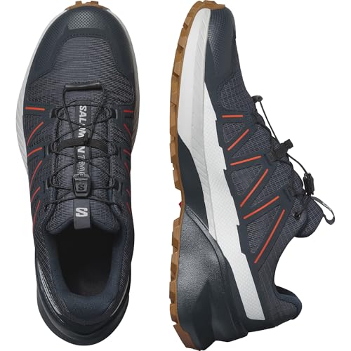 Salomon Men’s Speedcross Peak ClimaSalomon Waterproof Trail Running Shoes - India Ink/Carbon/Glacier Gray - 9