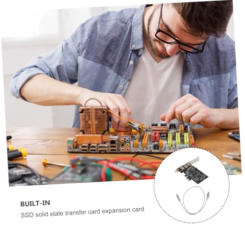 Tarjeta de expansión PCIe con puertos para transferencia de datos en PC de escritorio IEEE 6