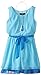 Amy Byer Big Girls' Colorblock Dress with Necklace