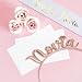 Imagen de Augesak Despedida de Soltera Accesorios Bride to Be -Velo de Novia Blanco