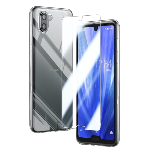 Amazon | 対応 AQUOS R3 SH-04L SHV44 ケース クリア ケース AQUOSR3