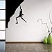 Produktbild JJHR Wandtattoos Wandaufkleber Bergsteiger Wandtattoo Mountaineer Wandaufkleber Berglandschaft Home Interior Schlafzimmer Dekor Wandbild 42 * 56Cm