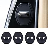 QIZUN Pack de 4 Cubierta de Cerradura de Puerta de Coche para BYD Atto 3 EVO AB.Bj 2026+, Protector de Silicona Antioxidante y Amortiguador de Ruido