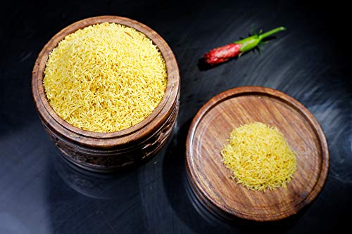 Image of Lemor Nylon Sev (400 Gms, 2 Packets of 200 Gms Each) | Pure Besan Namkeen Snacks for Foodie Indians |