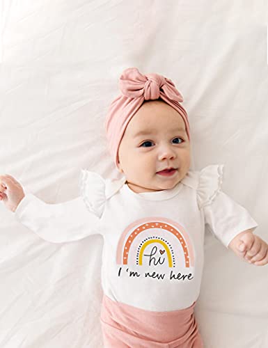 Kangkang Newborn Baby Girl Clothes Outfits Romper Pants Set Cotton Baby Girls' Clothing Floral Baby Girl Stuff Gifts Baby Girl Outfits #TOP1