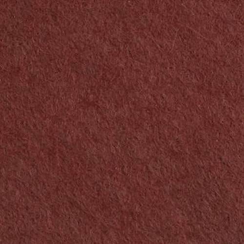 Plush Addict Wool Blend Felt Fabric for Sewing, Applique, Felting, Embellishments and Crafts - Red - Fat Quarter (45cm x 50cm)