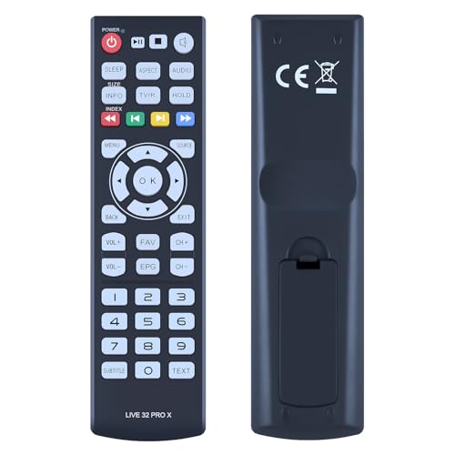 GOUYESHO Telecomando di ricambio per DYON LIVE 43 PRO X,
