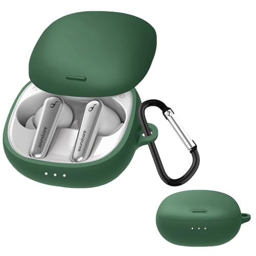 YAODLE Anker Soundcore Liberty Air 2 Pro �p �P�[�X �J�o�[ Anker Soundcore Liberty Air 2 Pro�p�ی�J�o�[ �ی�P�[�X �V���R���P�[�X �����[�d�\ �S�ʕی� �����h�~ �L�Y�h�~ ��