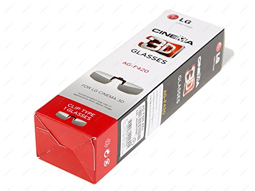 LG AG-F420 - Gafas 3D para televisores LG, negro y gris