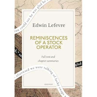 Reminiscences of a Stock Operator