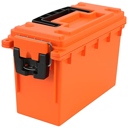 Sheffield 12680 Marine Storage Box, Dry Box Made in USA, Waterproof Container for Boat and Dock Gear, Small Parts Organizer with Latch, Stackable