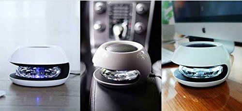 Purificador de aire de energía solar purificador de bola mágica ion negativo coche perfume removedor de humo multifunción