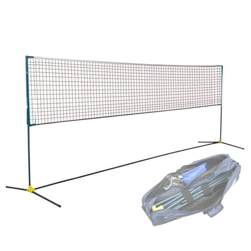 Poteaux combinés de badminton et volley-ball avec sac à dos de transport ATH