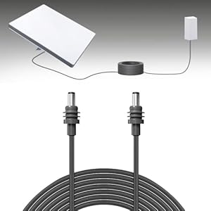 Starlink Mini-voedingskabel, 2M/5M/10M Starlink Mini DC-voedingskabel, Vervangingskabel voor Starlink Mini, Starlink Mini Ethernet-kabelverlenging, Waterdicht Buiten, Grijs