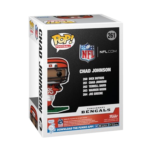 Funko Pop! NFL Legends Bengals Chad Johnson 9 cm - vue 3