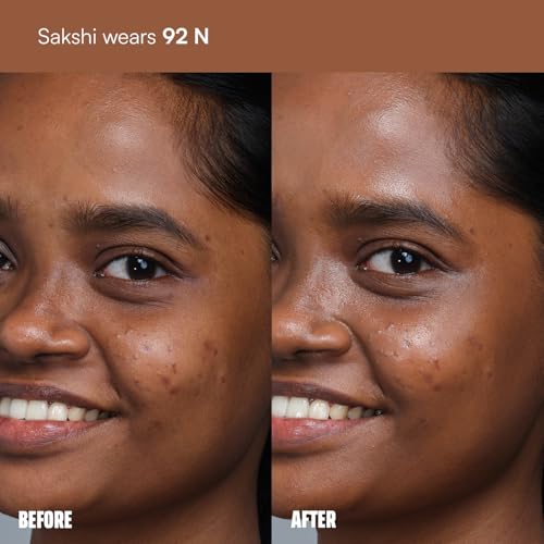 Image of FAE Beauty Face Card 4-in-1 Super Serum Skin Tint | Hydrates, Primes, Provides Coverage & Protects with SPF | Lightweight, Dewy Finish | 30 Shades for Indian Skin Tones | Shade - 92N - Neutral Warm