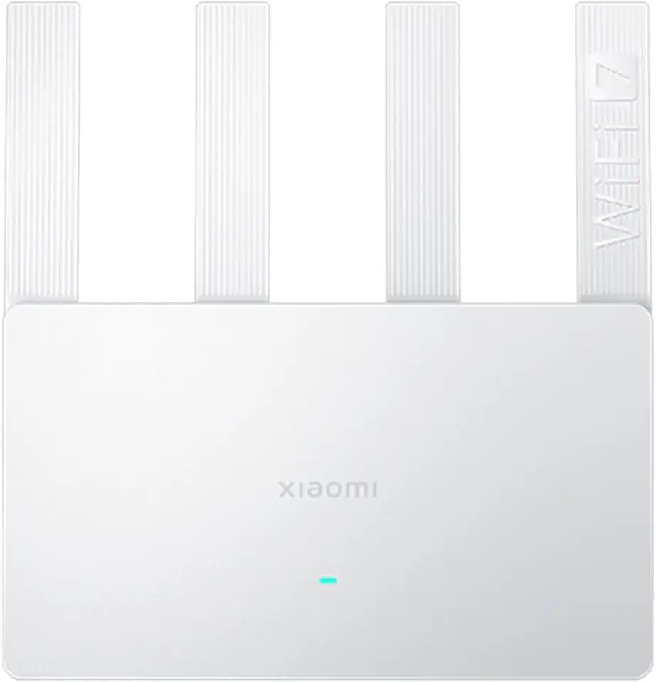 Xiaomi Router BE3600 2.5G, Wi-Fi 7 3570Mbps Dual-Band Speed, Qualcomm Quad-Core 1.1GHz Processor, MLO Dual-Band Aggregation, 2.5G Ethernet Port + 3 Gigabit Ports, Mesh Compatible