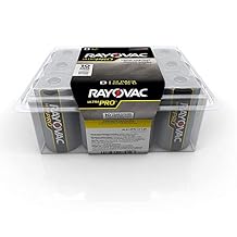 Rayovac Batteries ALD-12PPJ UltraPro Industrial Alkaline Battery, D Size, Standard, Black Pack of 12
