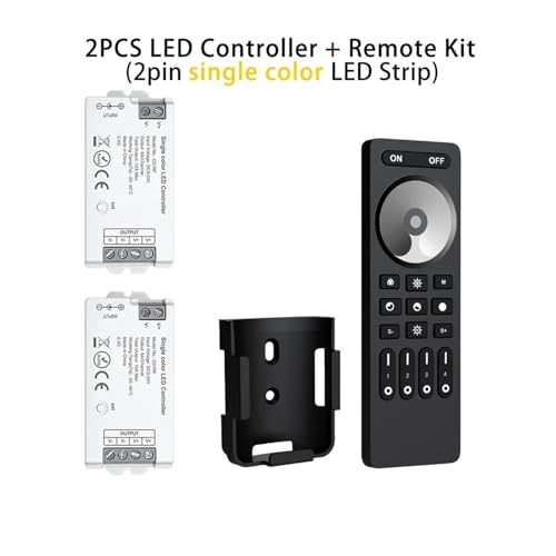 Controlador LED 2,4G de 4 zonas con control táctil para tiras de luz 3